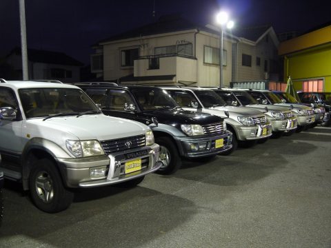 ９５プラド　さいたま北展示場　ベース車